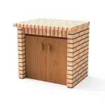 Bancada Luxor com Portas de Madeira