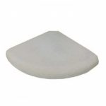 Base 4 Peças Pequena Cimento Natural Cinza