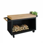 Barbecue Ofyr Bancada 135 Pro Madeira Teca