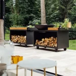 Barbecue Ofyr Ilha 100 Pro Madeira de Teca