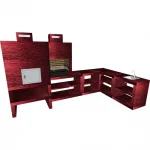 Churrasqueira e Forno CFMC55B
