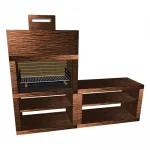 Churrasqueira CM51A com Bancada