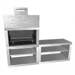 Churrasqueira CM51A com Bancada