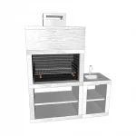 Churrasqueira CM52B com Lava Loiça