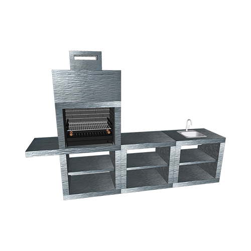 Churrasqueira CM55B com Lava Loiça