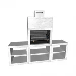 Churrasqueira CM61A com Bancada