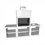 Churrasqueira CM61B com Lava Loiça