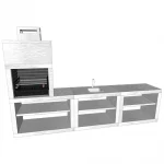 Churrasqueira CM63B com Lava Loiça