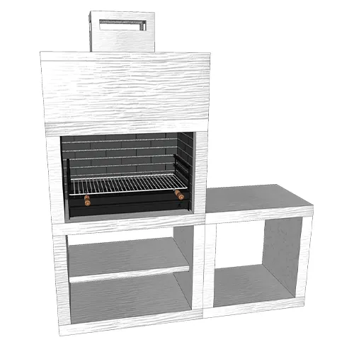 Churrasqueira CM43A com Bancada