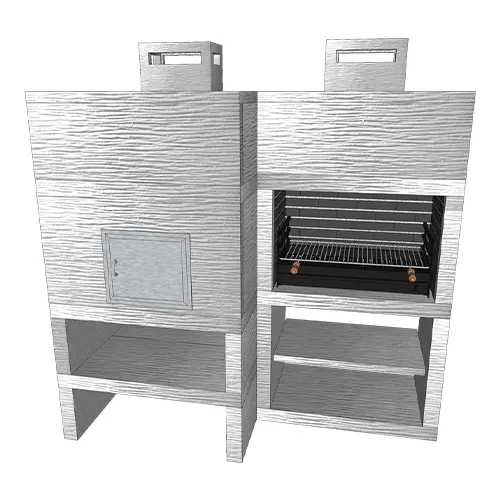Churrasqueira e Forno CFM25-2 Churrasqueira e Forno CFM25