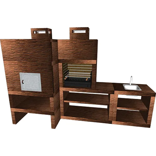 Churrasqueira e Forno CFM30B