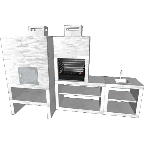 Churrasqueira e Forno CFM30B-2 Churrasqueira e Forno CFM30B