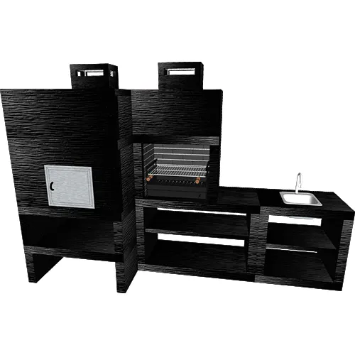 Churrasqueira e Forno CFM30B-2 Churrasqueira e Forno CFM30B