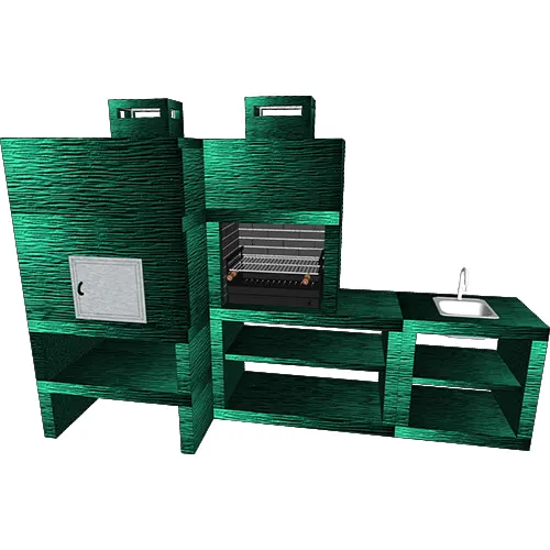 Churrasqueira e Forno CFM30B-2 Churrasqueira e Forno CFM30B