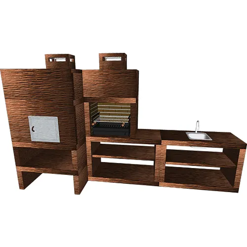 Churrasqueira e Forno CFM32B