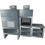 Churrasqueira e Forno CFM40A
