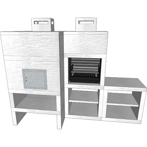 Churrasqueira e Forno CFM40A-2 Churrasqueira e Forno CFM40A