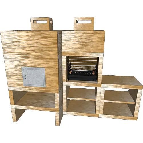 Churrasqueira e Forno CFM40A-2 Churrasqueira e Forno CFM40A