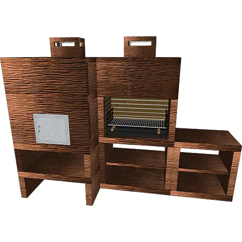 Churrasqueira e Forno CFM41A