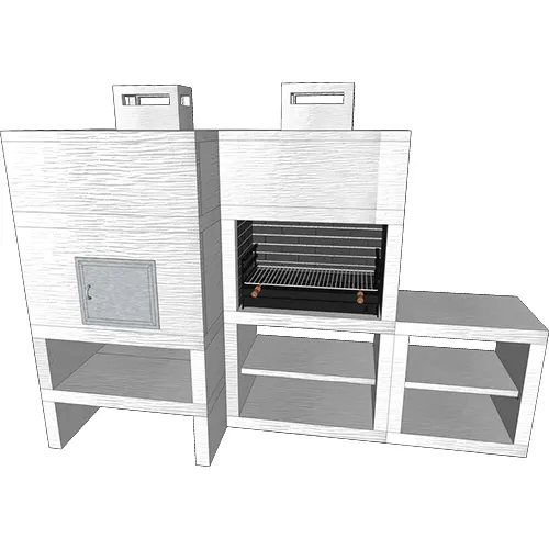 Churrasqueira e Forno CFM41A-2 Churrasqueira e Forno CFM41A