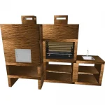 Churrasqueira e Forno CFM41B com Lava Loiça