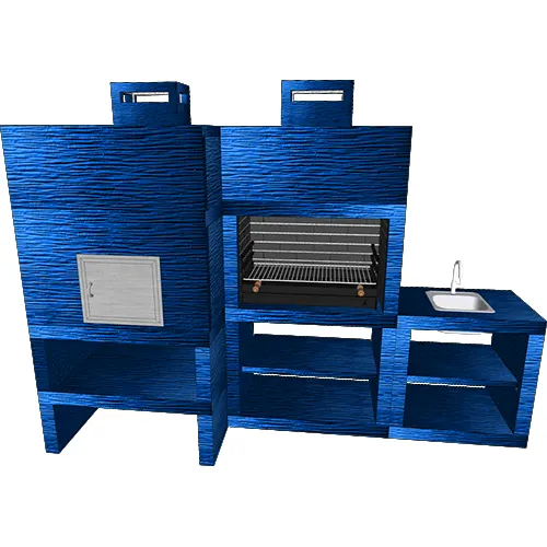 Churrasqueira e Forno CFM41B com Lava Loiça-2 Churrasqueira e Forno CFM41B com Lava Loiça