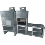 Churrasqueira e Forno CFM46A