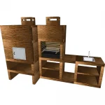 Churrasqueira e Forno CFM46B