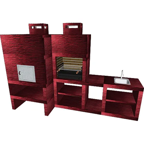 Churrasqueira e Forno CFM46B-2 Churrasqueira e Forno CFM46B