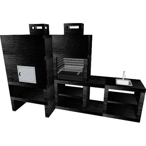 Churrasqueira e Forno CFM46B-2 Churrasqueira e Forno CFM46B