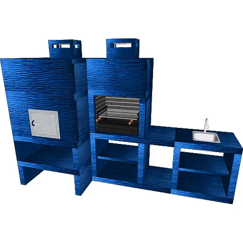 Churrasqueira e Forno CFM46B-2 Churrasqueira e Forno CFM46B