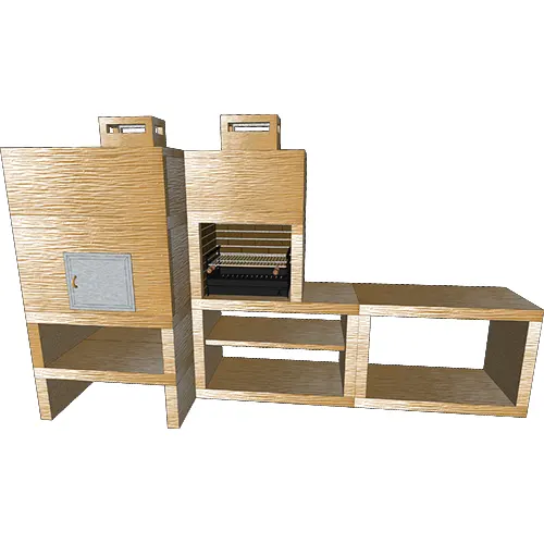 Churrasqueira e Forno CFM50A-2 Churrasqueira e Forno CFM50A
