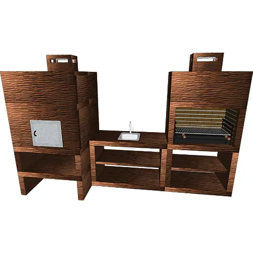 Churrasqueira e Forno CFM51B