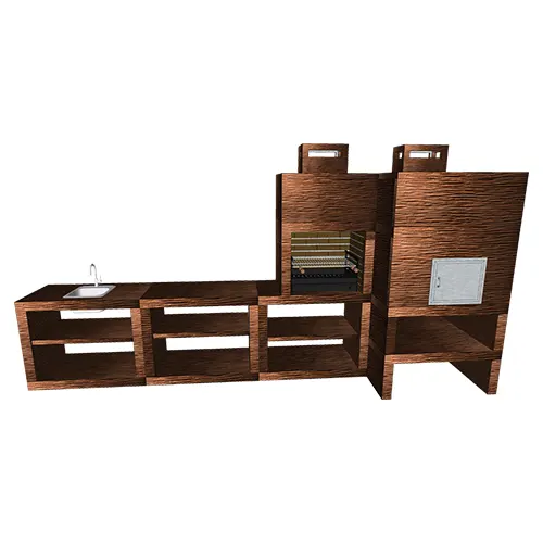 Churrasqueira e Forno CFM58B