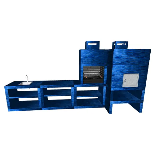 Churrasqueira e Forno CFM58B -2 Churrasqueira e Forno CFM58B