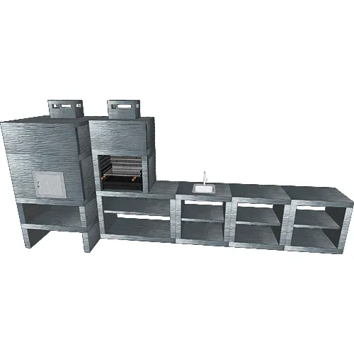 Churrasqueira e Forno CFM67B-3 Churrasqueira e Forno CFM67B