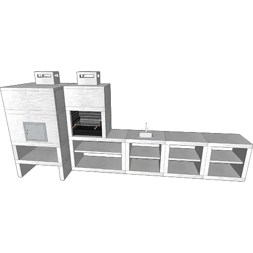 Churrasqueira e Forno CFM67B-3 Churrasqueira e Forno CFM67B