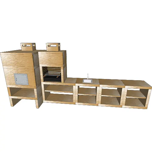 Churrasqueira e Forno CFM67B-3 Churrasqueira e Forno CFM67B