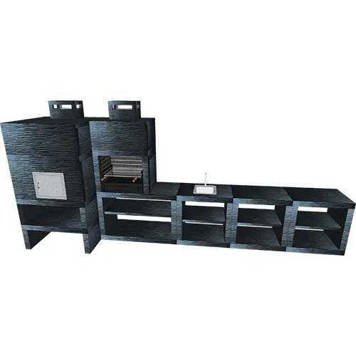 Churrasqueira e Forno CFM67B-3 Churrasqueira e Forno CFM67B