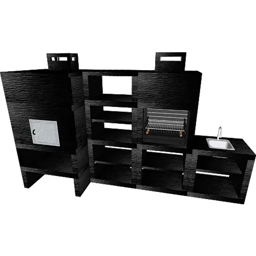 Churrasqueira e Forno CFM80B-2 Churrasqueira e Forno CFM80B