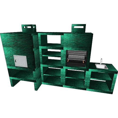 Churrasqueira e Forno CFM80B-2 Churrasqueira e Forno CFM80B