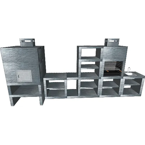 Churrasqueira e Forno CFM82B-2 Churrasqueira e Forno CFM82B