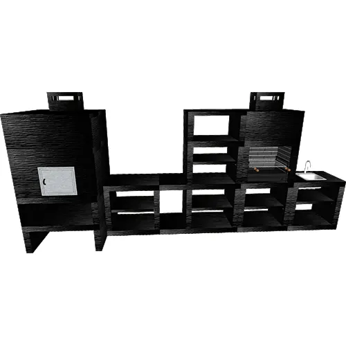 Churrasqueira e Forno CFM82B-2 Churrasqueira e Forno CFM82B