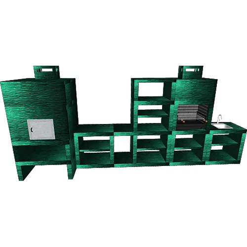 Churrasqueira e Forno CFM82B-2 Churrasqueira e Forno CFM82B