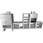 Churrasqueira e Forno CFM82B