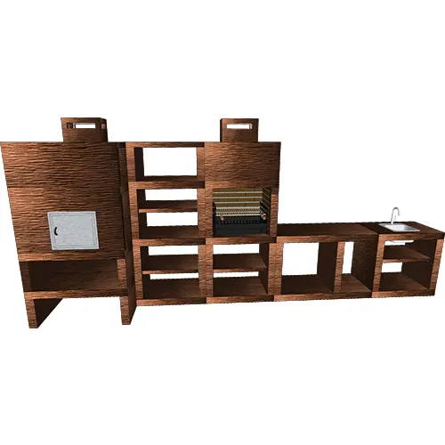 Churrasqueira e Forno CFM83B