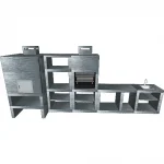 Churrasqueira e Forno CFM84B