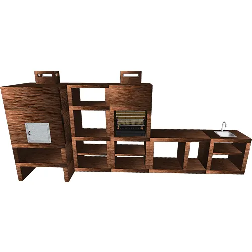 Churrasqueira e Forno CFM84B