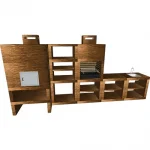 Churrasqueira e Forno CFM85B