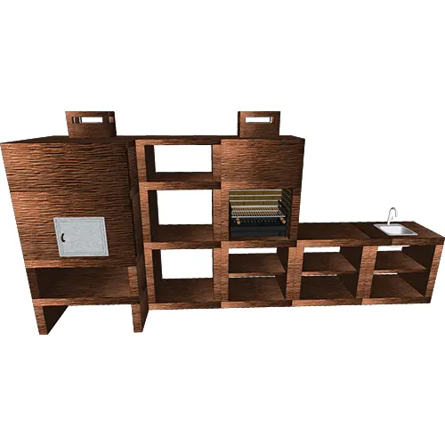 Churrasqueira e Forno CFM86B